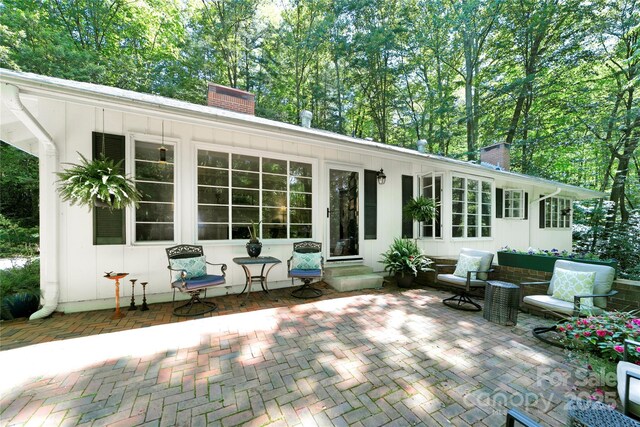 168 River Ridge Rd, Brevard, NC 28712 - view of patio / terrace featuring entry steps
