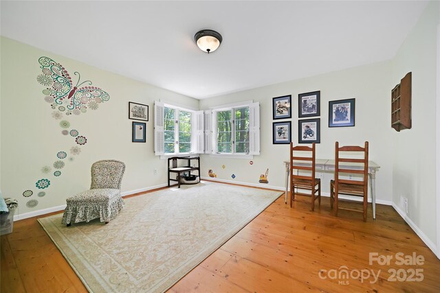168 River Ridge Rd, Brevard, NC 28712 - sitting room with hardwood / wood-style flooring