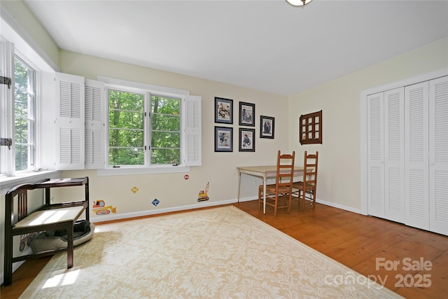 168 River Ridge Rd, Brevard, NC 28712 - sitting room featuring wood finished floors and baseboards
