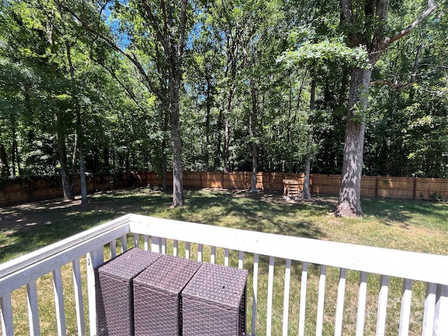 511 Evelyn Ave, Kannapolis, NC 28083 - view of wooden terrace