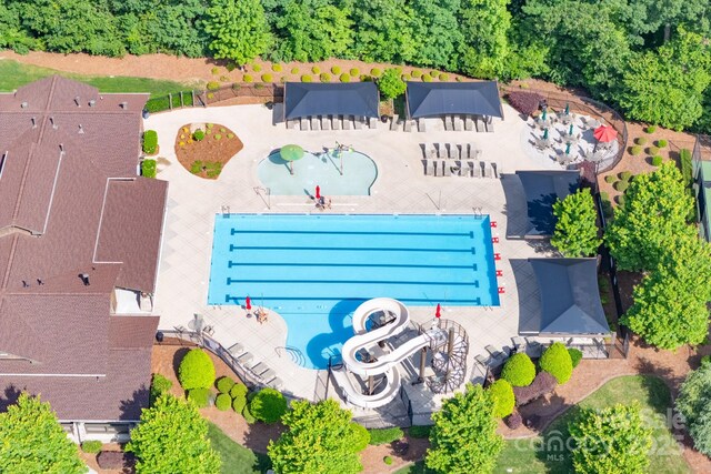 3666 Jacinta Ct, Tega Cay, SC 29708 - aerial view