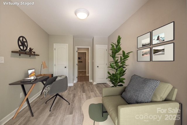206 Ridge Top Dr, Connelly Springs, NC 28612 - office space with wood finished floors and baseboards