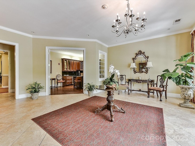 5425 Closeburn Rd, Charlotte, NC 28210 - lobby with ornamental molding