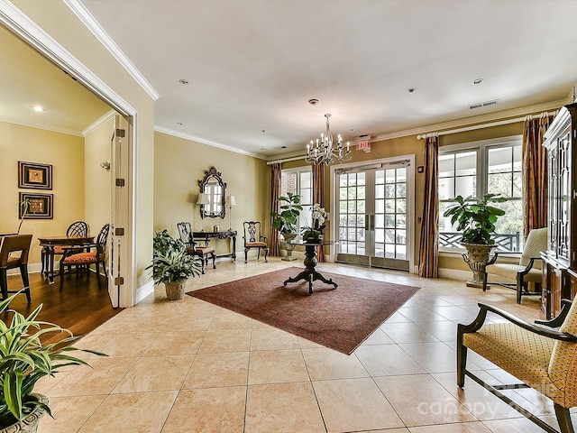 5425 Closeburn Rd, Charlotte, NC 28210 - lobby featuring crown molding and recessed lighting