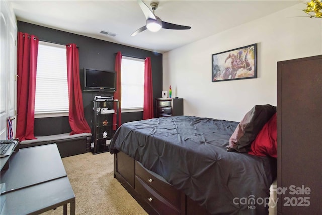 4935 Norman Park Pl, Clover, SC 29710 - carpeted bedroom featuring ceiling fan