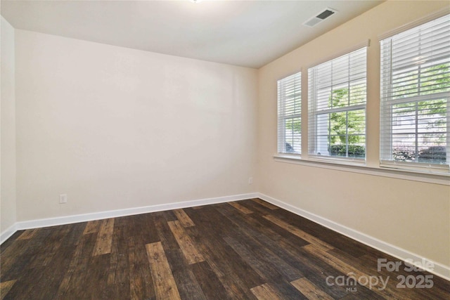 4935 Norman Park Pl, Clover, SC 29710 - spare room with baseboards and dark wood-style flooring