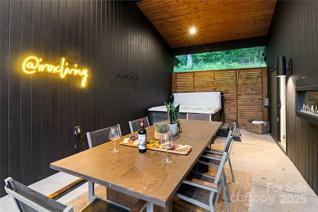 7 Big Rocky Top Dr, Weaverville, NC 28787 - view of patio / terrace with outdoor dining area