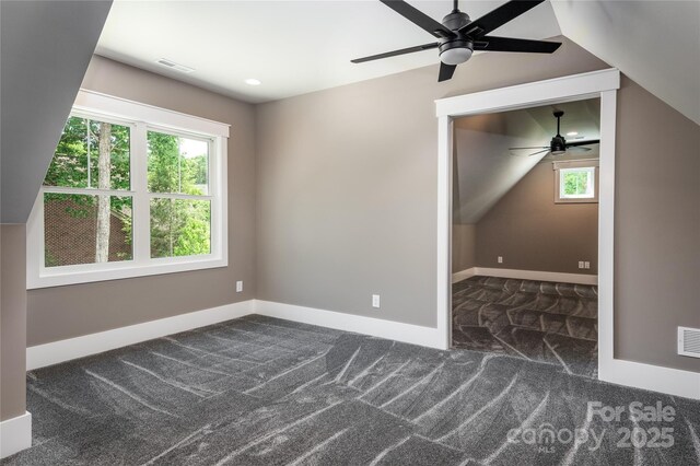 7703 Juniper Ln, Denver, NC 28037 - unfurnished room featuring ceiling fan, carpet, and baseboards