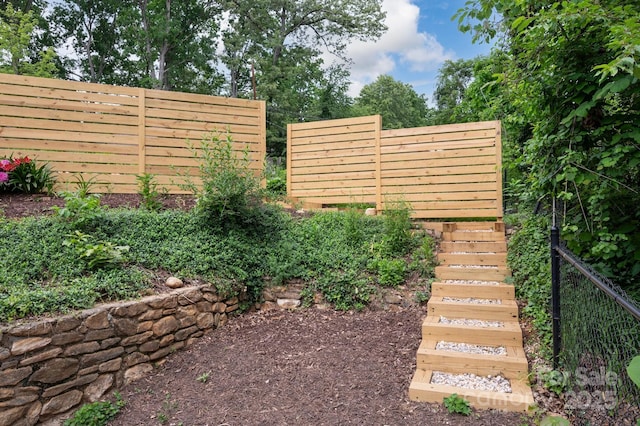 12 Canterbury Rd, Asheville, NC 28805 - view of yard featuring stairway