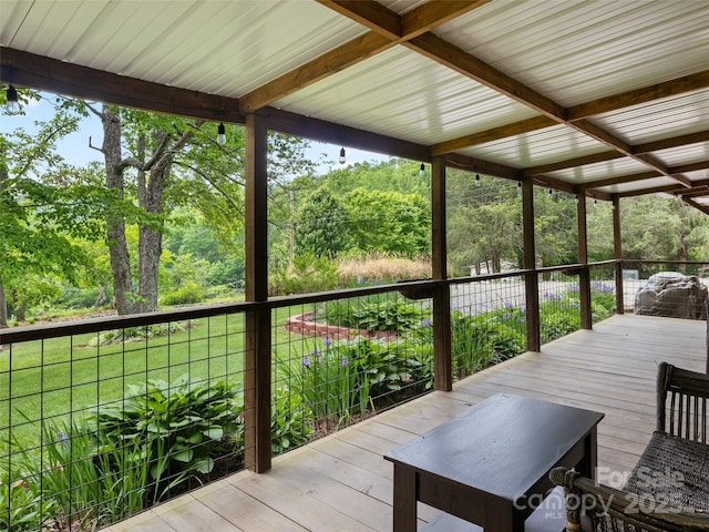 161 Moody Mountain Rd, Burnsville, NC 28714 - view of deck