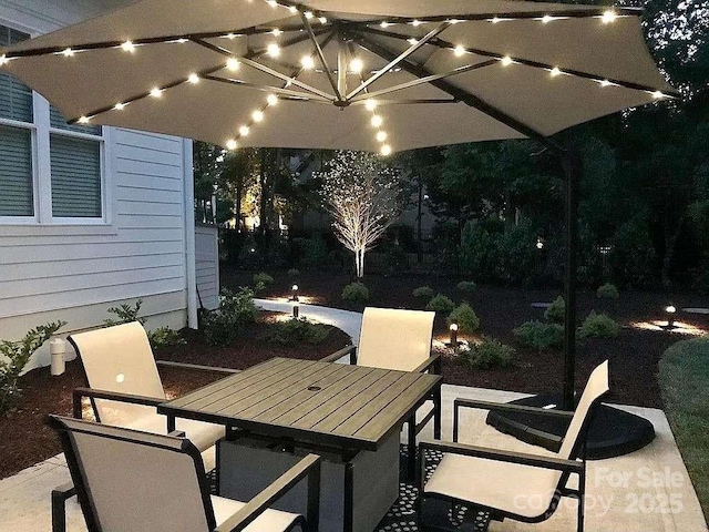 view of patio / terrace with outdoor dining space