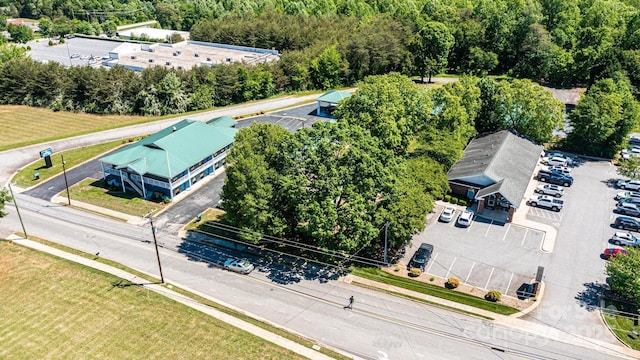 3042 N Oxford St, Claremont, NC 28610 - drone / aerial view of a forest
