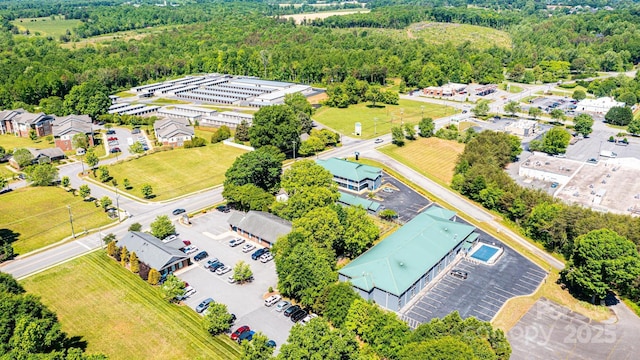 3042 N Oxford St, Claremont, NC 28610 - drone / aerial view of a forest