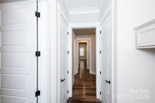 720 Cavesson Way, Monroe, NC 28110 - hall with dark wood finished floors and baseboards