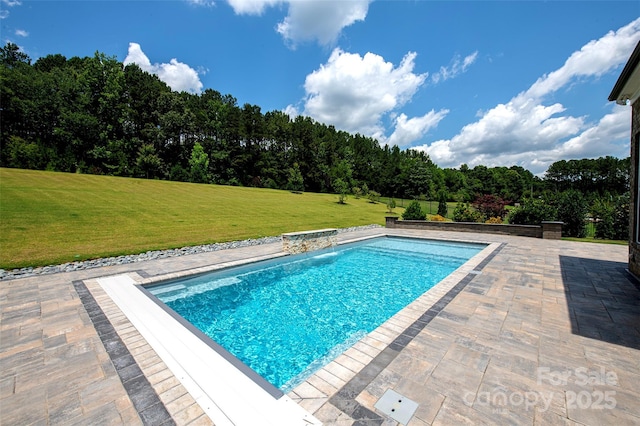 720 Cavesson Way, Monroe, NC 28110 - outdoor pool with a lawn and a patio area