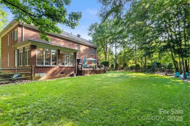 4389 Enchantment Cove Ln, Charlotte, NC 28216 - view of yard featuring a playground