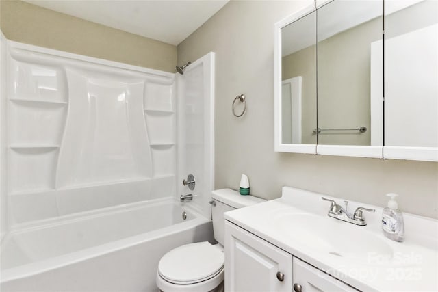 9464 Lexington Cir Unit B, Charlotte, NC 28213 - full bathroom with toilet, vanity, and tub / shower combination