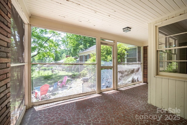 1503 Brentwood Dr, Newton, NC 28658 - view of unfurnished sunroom