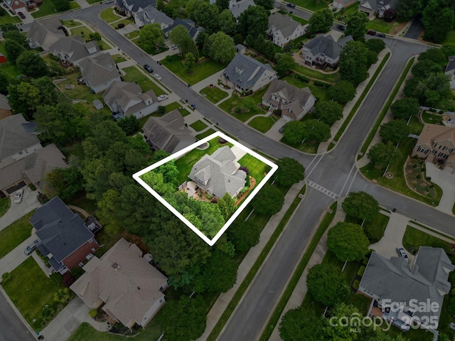 1705 Townsend Ln, Rock Hill, SC 29730 - aerial view of property's location featuring nearby suburban area and property parcel outlined