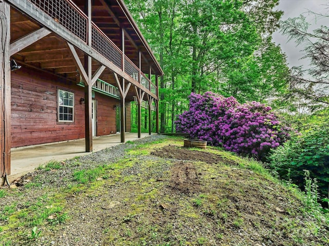 287 Sara Ridge Rd, Waynesville, NC 28786 - view of yard with a deck and a patio