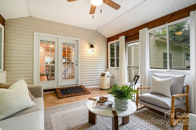 2504 Korbel Ct, Waxhaw, NC 28173 - sunroom / solarium with vaulted ceiling