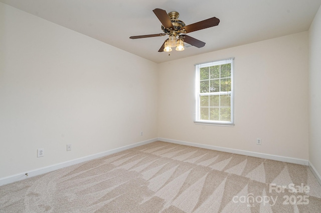 2504 Korbel Ct, Waxhaw, NC 28173 - spare room with carpet floors and a ceiling fan