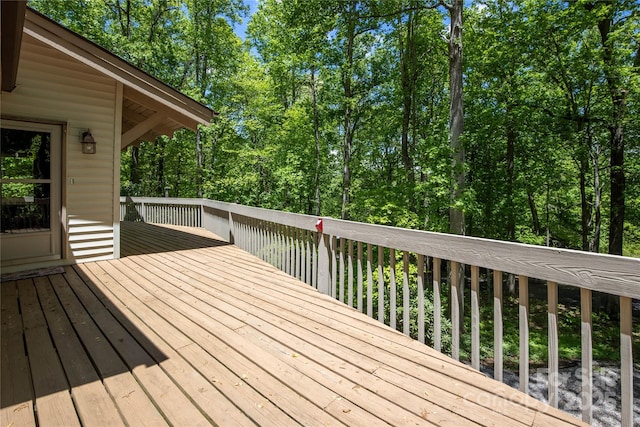 1 Spring Rd, Spruce Pine, NC 28777 - view of deck