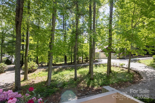 1 Spring Rd, Spruce Pine, NC 28777 - view of yard with concrete driveway and an outdoor structure