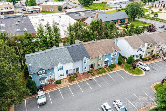 617 College Ave SW, Lenoir, NC 28645 - aerial perspective of suburban area