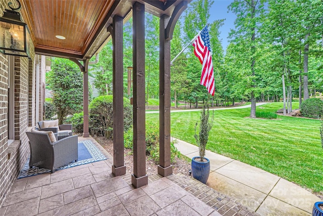 1056 James Madison Dr, Matthews, NC 28104 - view of patio