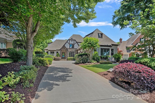 18718 Peninsula Cove Ln, Cornelius, NC 28031 - view of english style home