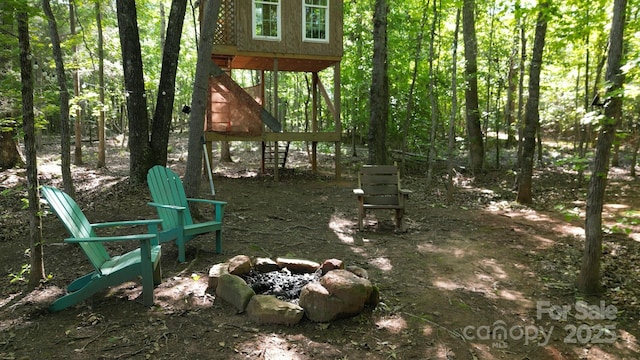 3083 Corinth Rd, Gaffney, SC 29340 - view of yard with stairway