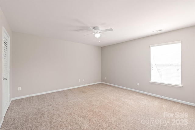 4352 Haddington Dr, Fort Mill, SC 29707 - carpeted spare room with a ceiling fan and baseboards