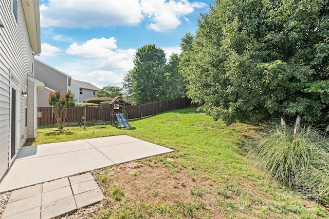 4352 Haddington Dr, Fort Mill, SC 29707 - view of yard with a playground and a patio area