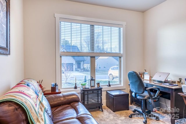 153 Water Leaf Dr, Weaverville, NC 28787 - office area featuring carpet