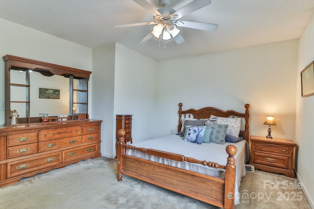 6079 Little River Ct, Granite Falls, NC 28630 - carpeted bedroom featuring baseboards and ceiling fan