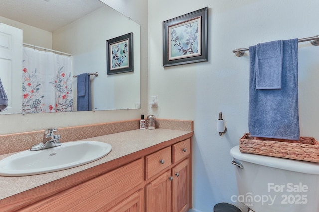 6079 Little River Ct, Granite Falls, NC 28630 - full bath featuring vanity and toilet