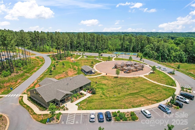 3078 Mountain Creek Dr, Sherrills Ford, NC 28673 - drone / aerial view of a heavily wooded area