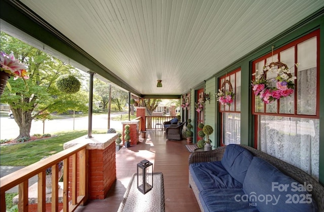 401 7th St, Spencer, NC 28159 - view of wooden porch