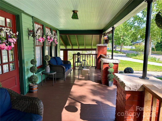 401 7th St, Spencer, NC 28159 - view of porch