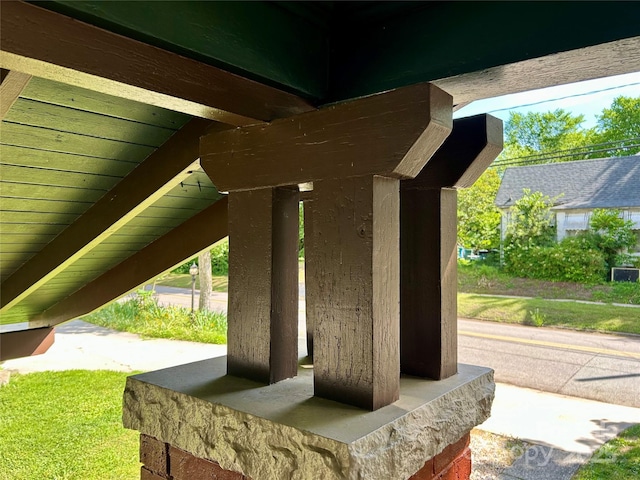 401 7th St, Spencer, NC 28159 - view of patio