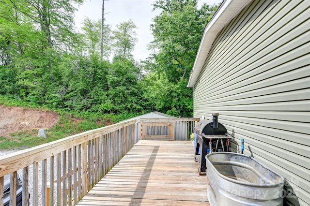 view of deck