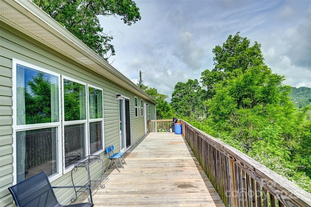 view of deck