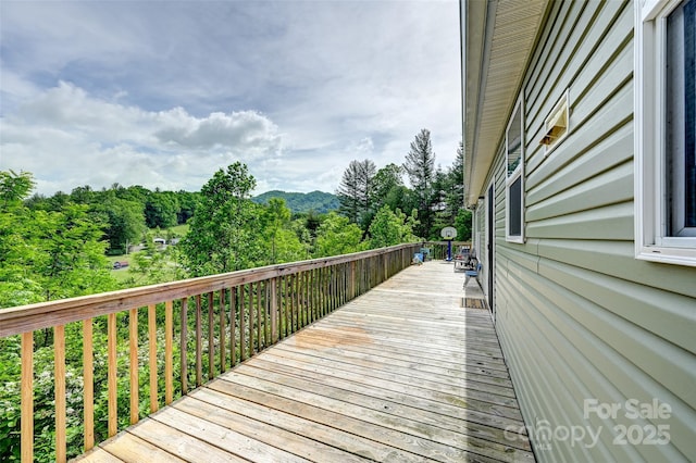 view of deck
