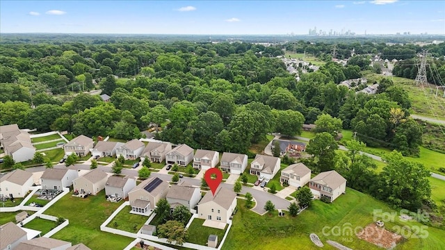 2515 Walnut Forest Dr, Charlotte, NC 28216 - aerial view of residential area