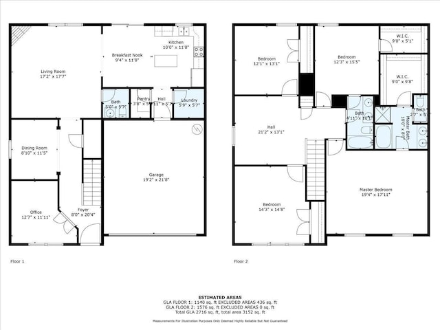 2515 Walnut Forest Dr, Charlotte, NC 28216 - view of floor plan / room layout