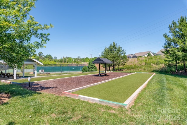 7530 Porrera St, Charlotte, NC 28214 - view of community with a game area