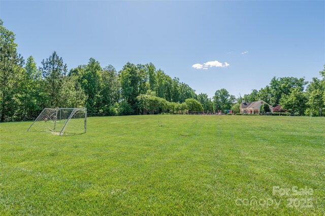 7530 Porrera St, Charlotte, NC 28214 - view of yard featuring a sport area