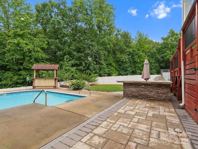 3038 Sterling Ct, Fort Mill, SC 29707 - view of pool with a patio and a fenced backyard