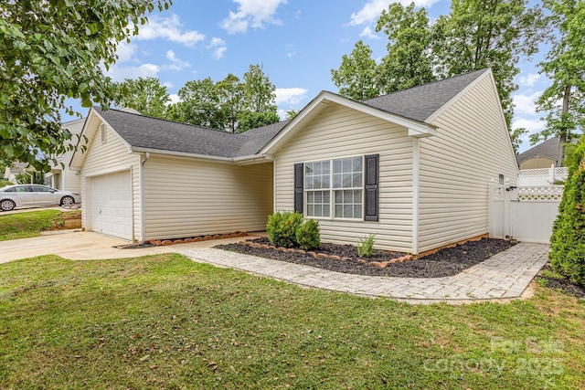 1776 Baylor Dr, Rock Hill, SC 29732 - view of front of property featuring an attached garage, a shingled roof, and concrete driveway